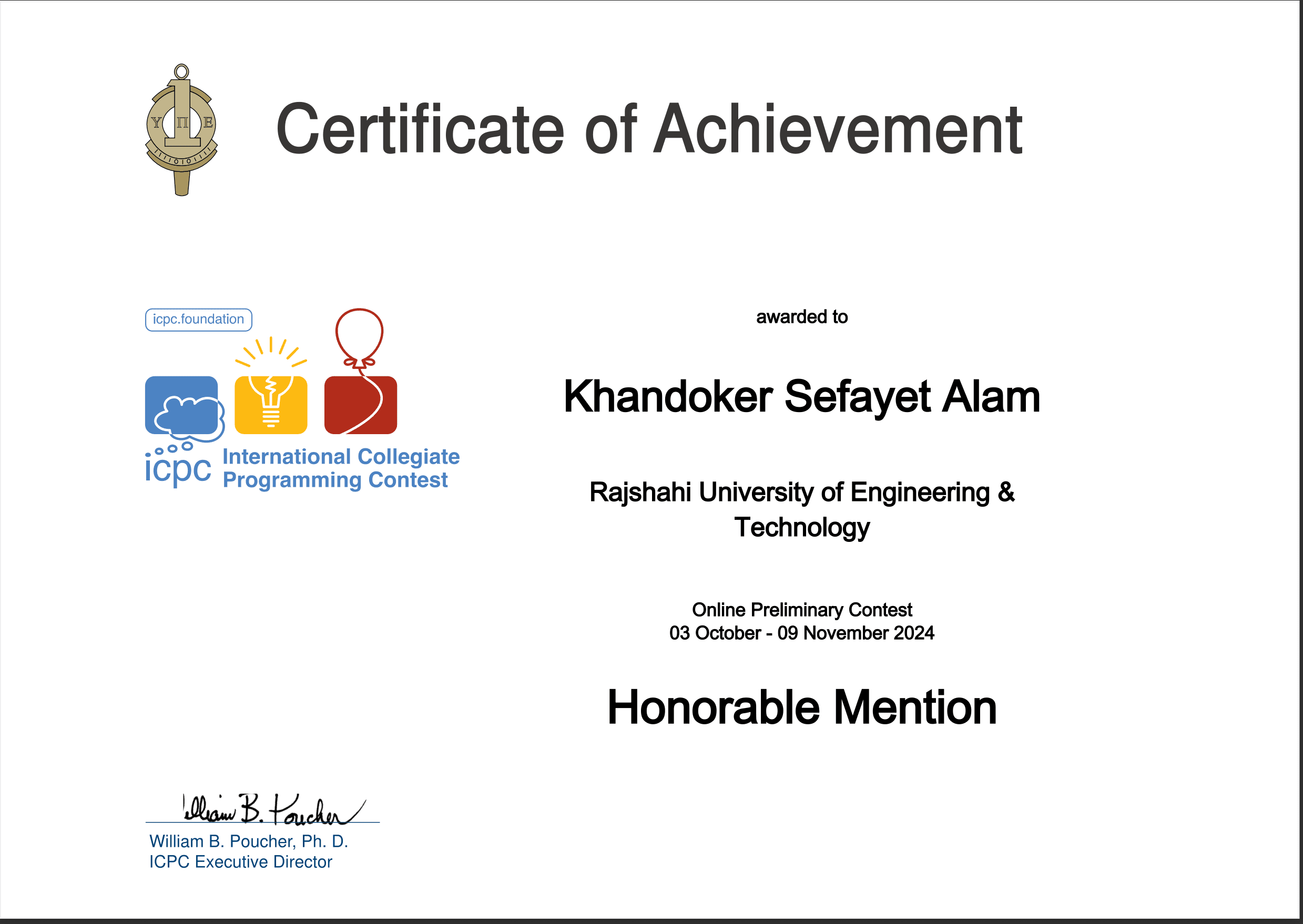 ICPC Dhaka Regional 2024