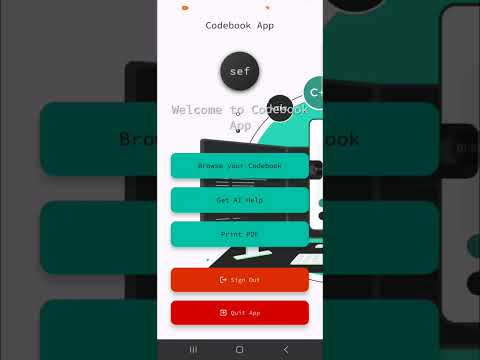 Codebook App